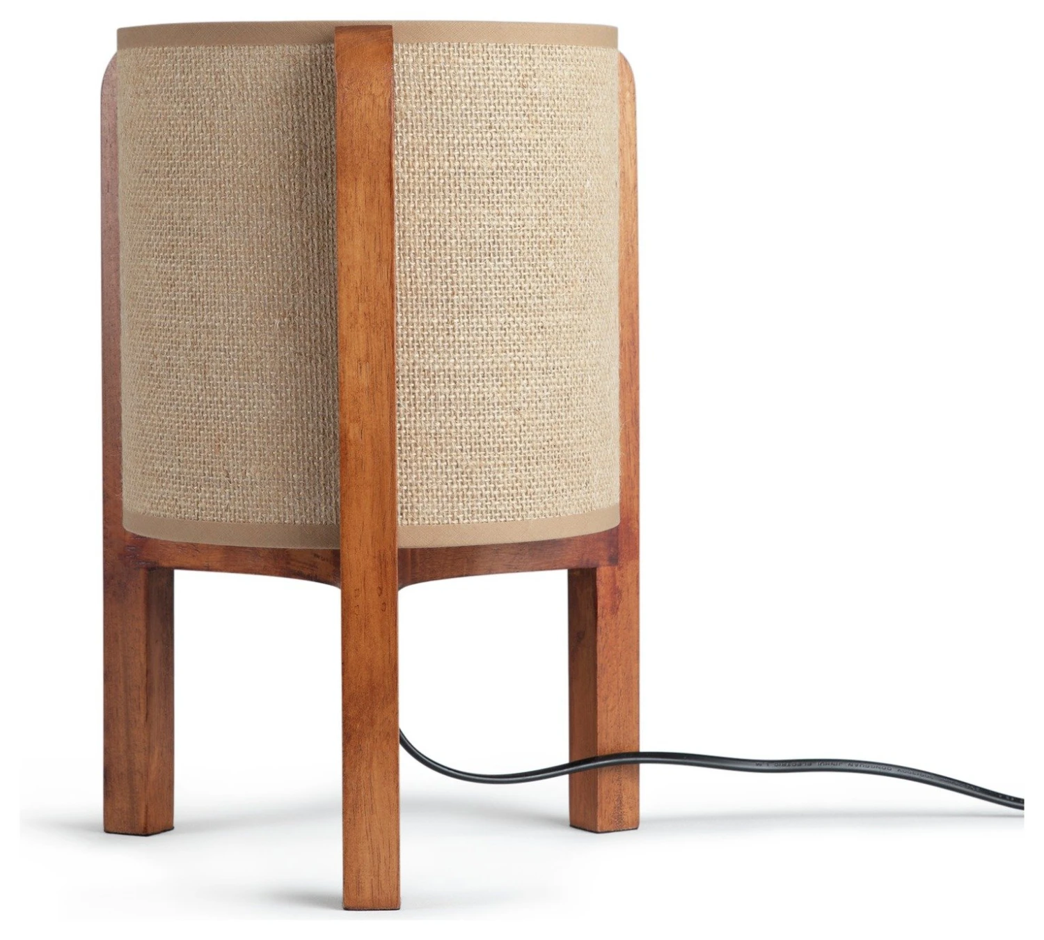 Habitat Arbaa Woven Column Table Lamp - Natural 3 Habitat Arbaa Woven Column Table Lamp - Natural - Image 3