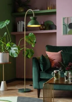 Habitat Dasni Floor Lamp - Marble & Brass -Home Furnishing Store 9598867 R Z002C