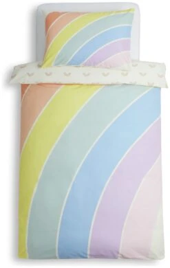 Habitat Kids Rainbow Panel Multicolour Bedding Set - Toddler -Home Furnishing Store 9601493 R Z002A