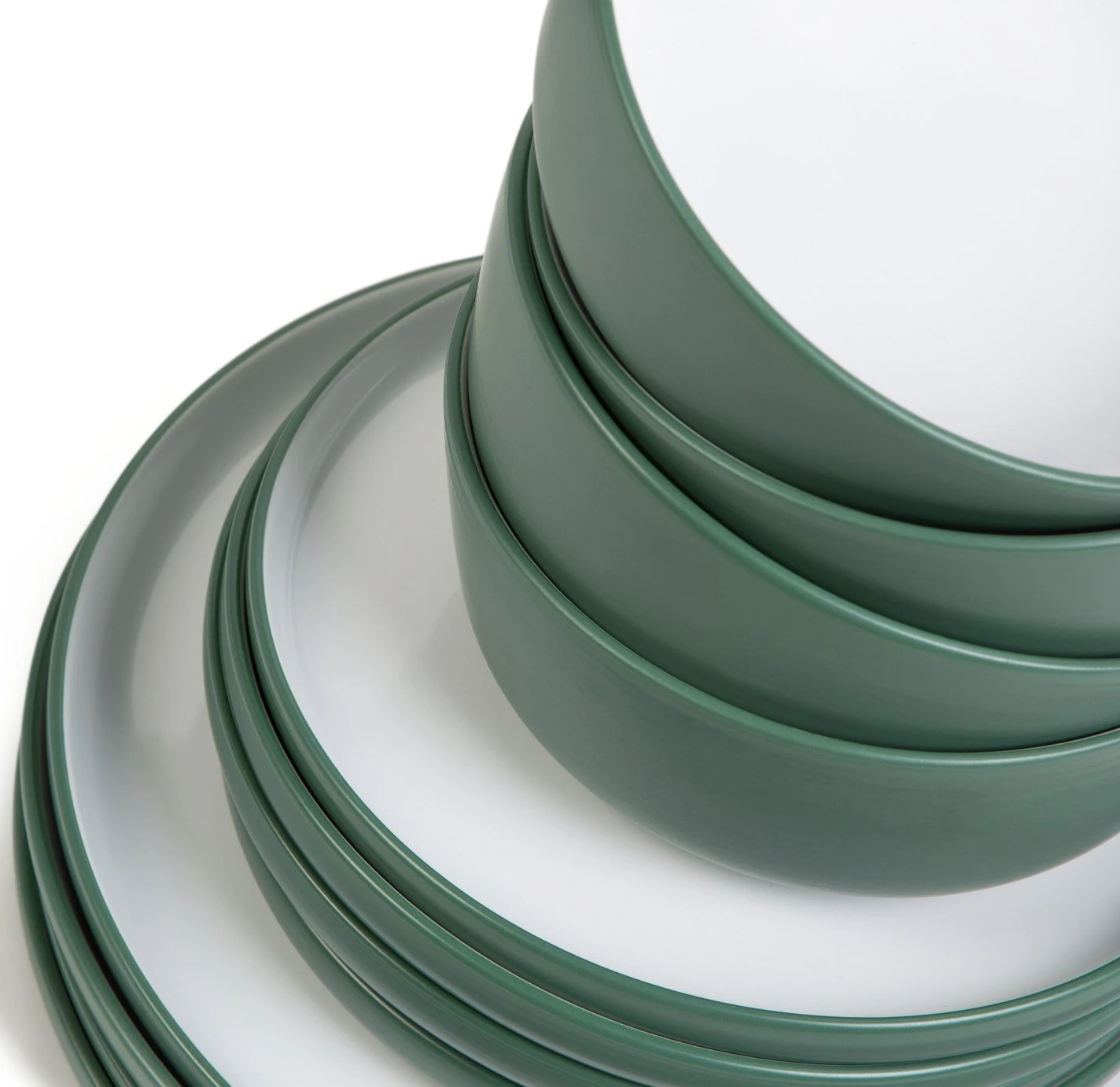 Habitat Two Tone 16 Piece Stoneware Dinner Set 6 Habitat Two Tone 16 Piece Stoneware Dinner Set - Image 6