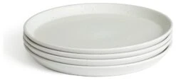 Habitat Addison 4 Piece Stoneware Dinner Plate - White