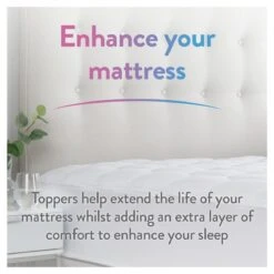Slumberdown Climate Comfort Mattress Topper - Single -Home Furnishing Store 9605602 R Z007A
