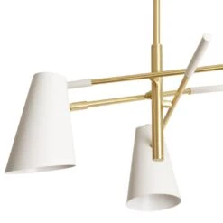 Habitat Vesper Cone 3 Light Ceiling Pendant - White 8 Habitat Vesper Cone 3 Light Ceiling Pendant - White -Home Furnishing Store 9607813 R Z002A