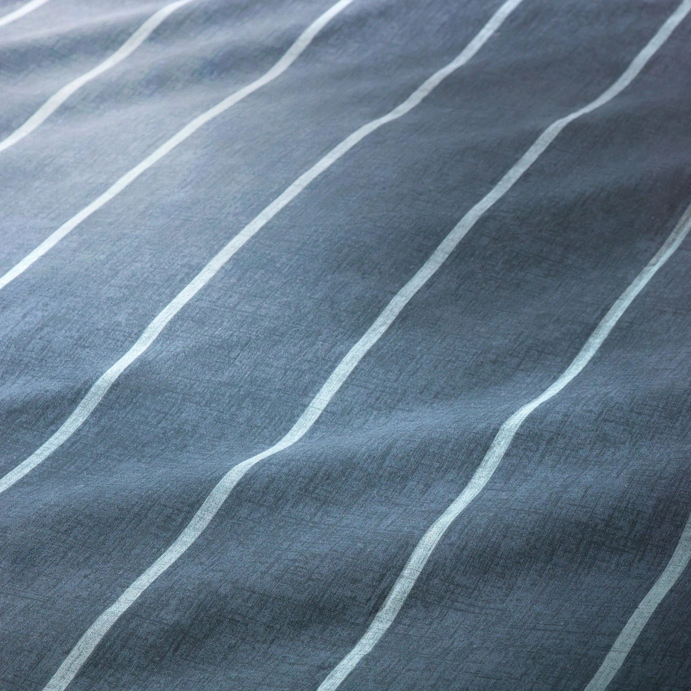 Habitat Cotton Modern Country Stripe Navy Bedding Set-Single 5 Habitat Cotton Modern Country Stripe Navy Bedding Set-Single - Image 5