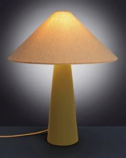 Habitat Conical Ceramic Table Lamp - Olive & Beige -Home Furnishing Store 9610264 R Z002A