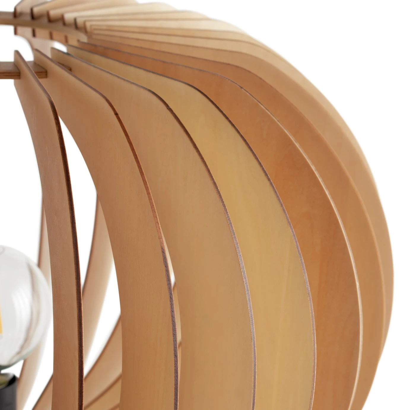 Habitat Achille Ash Wooden Tripod Floor Lamp - Oak 4 Habitat Achille Ash Wooden Tripod Floor Lamp - Oak - Image 4