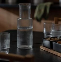Habitat Ribbed Carafe -Home Furnishing Store 9619667 R Z002C