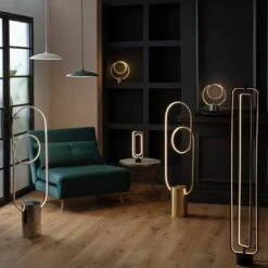 Habitat Pill Metal LED Table Lamp - Brushed Chrome -Home Furnishing Store 9625345 R Z003C