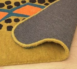 Habitat Kids Dragon Shaped Rug - Mustard - 100x150cm -Home Furnishing Store 9627817 R Z003C