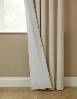 Habitat Blackout Eyelet Curtain - Cream 12 Habitat Blackout Eyelet Curtain - Cream -Home Furnishing Store 9642335 R Z004C