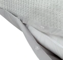 Habitat Pinsonic Velvet Plain Grey Bedding Set - Double 10 Habitat Pinsonic Velvet Plain Grey Bedding Set - Double -Home Furnishing Store 9649338 R Z004A